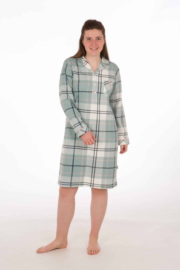 Dames nachthemd  Perlina - (ruit)