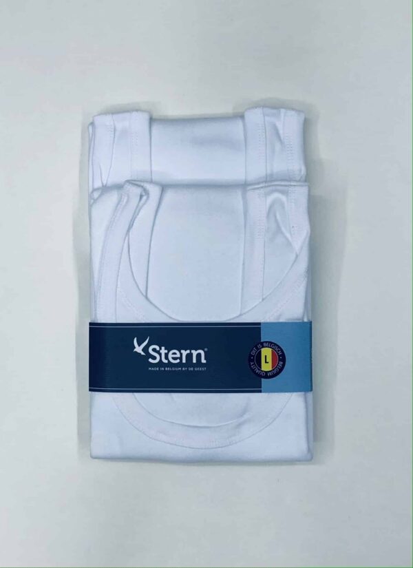 set van 2 stuks, heren singlet  (effen)