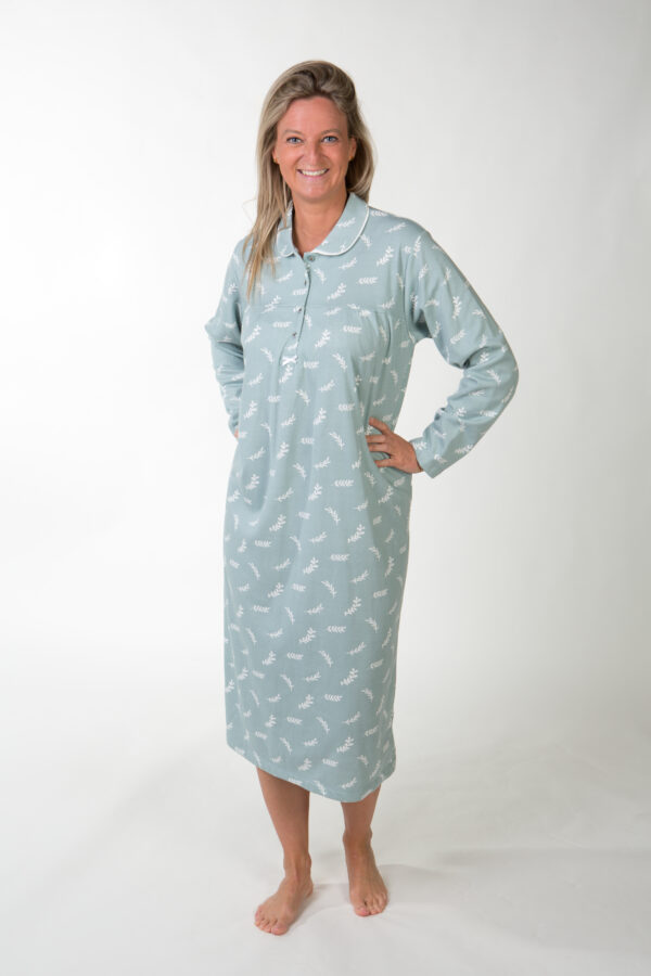 Dames nachthemd Perlina (Opal) 115cm